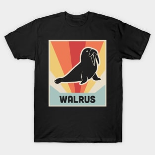 WALRUS - Vintage 70s Style Poster T-Shirt